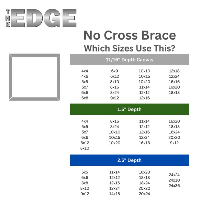 Creative Mark The Edge Deluxe Cotton 1-1/2" Deep Stretched Canvas for Painting, 8x10 Pack of 3, 14oz. Primed Weight, Universal Archival Priming, Medium Tooth, Hand-Stretched Canvas for Painters - Image 5